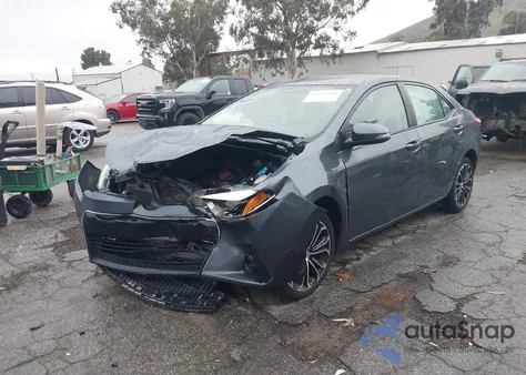 2015 Toyota Corolla S Plus z USA, uszkodzony, nr VIN 5YFBURHE3FP214500